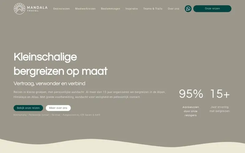Website Mandala Travel