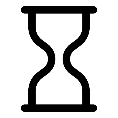 Hourglass symbol representing time management and optimization in digital marketing and SEO strategies.