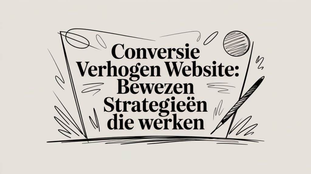 Conversie verhogen website: Bewezen strategieën die werken