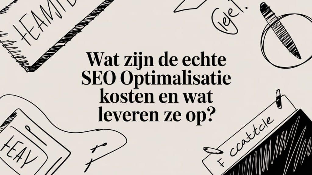 Wat zijn de echte SEO optimalisatie kosten en wat leveren ze op?